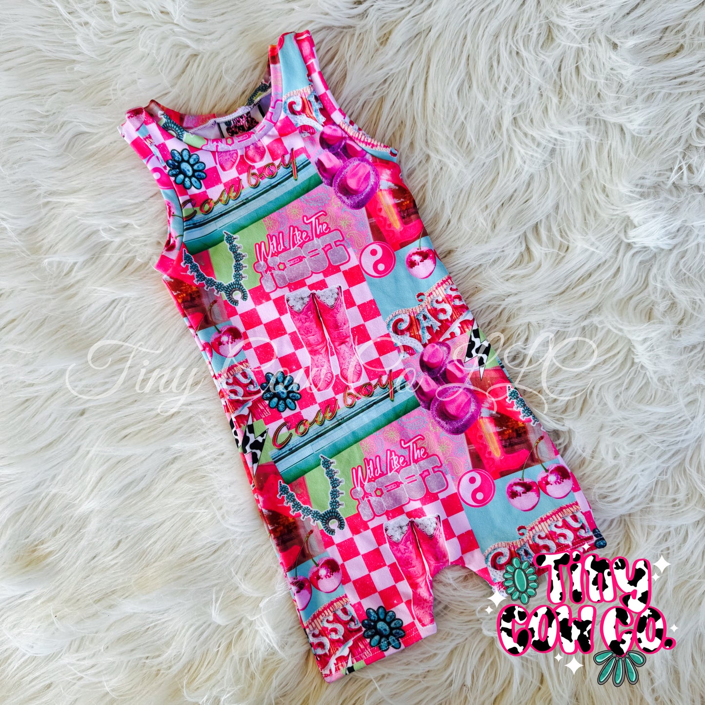 9m Pink Ollie Romper