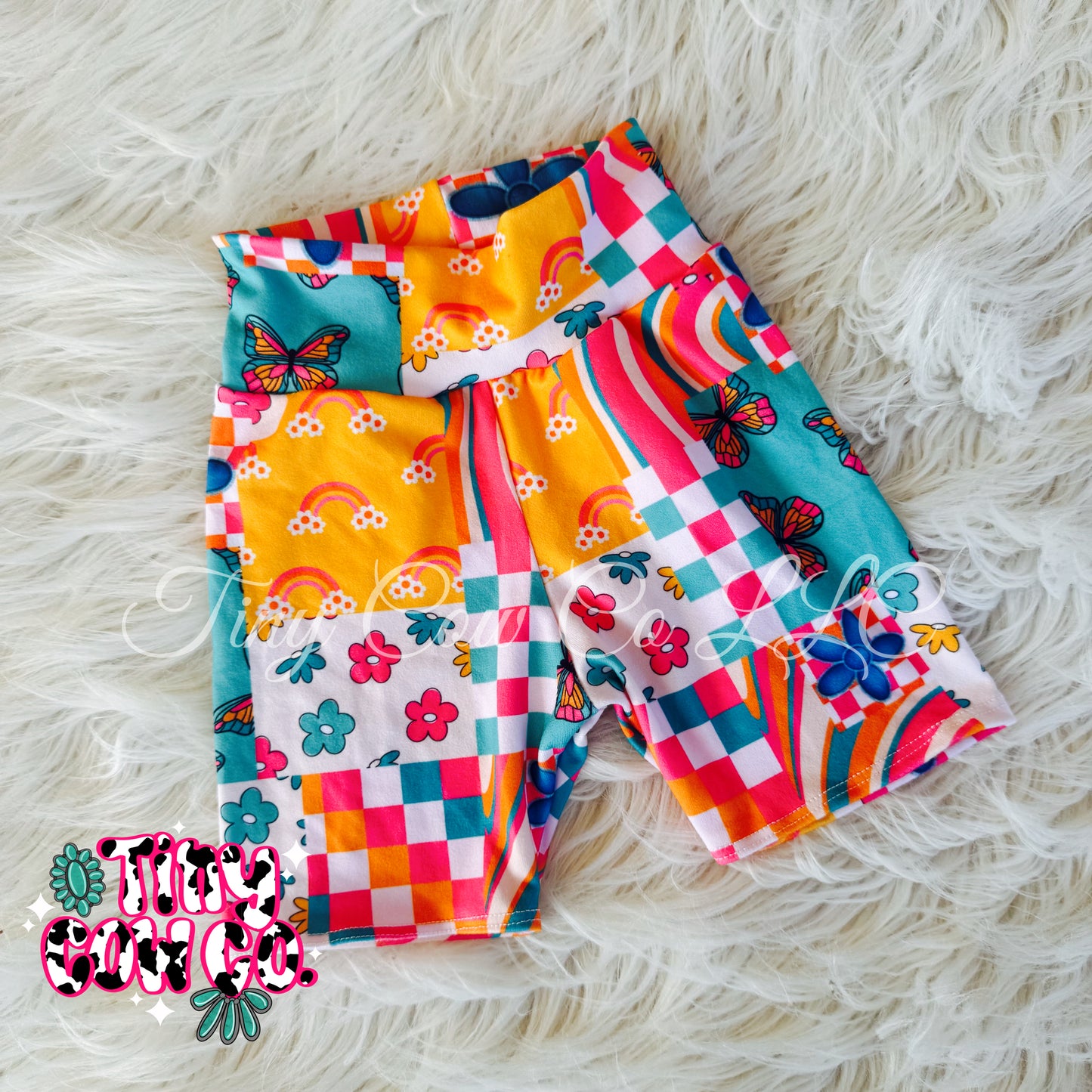 12m Bright Patchwork Bikers