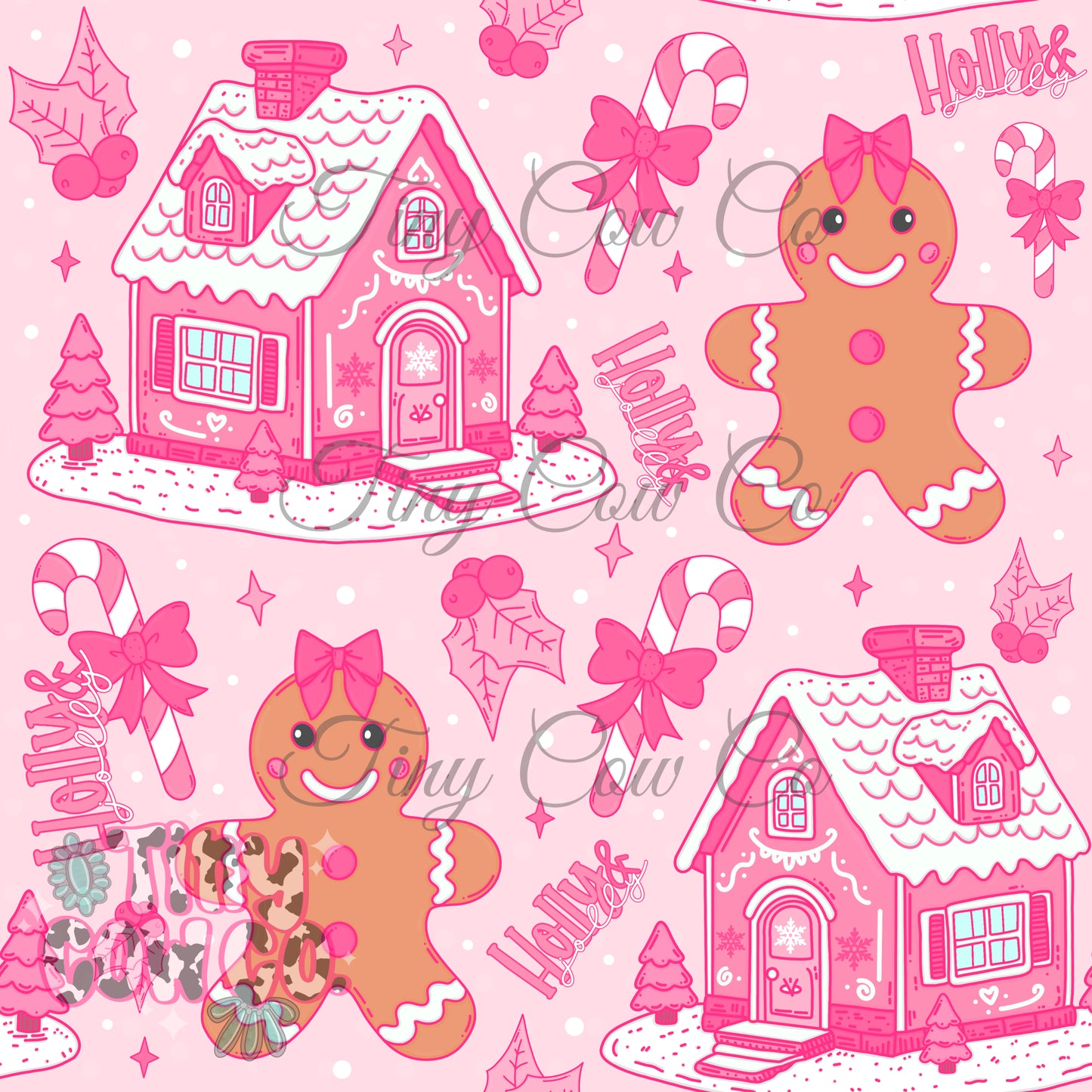 Pink Gingerbread MTO