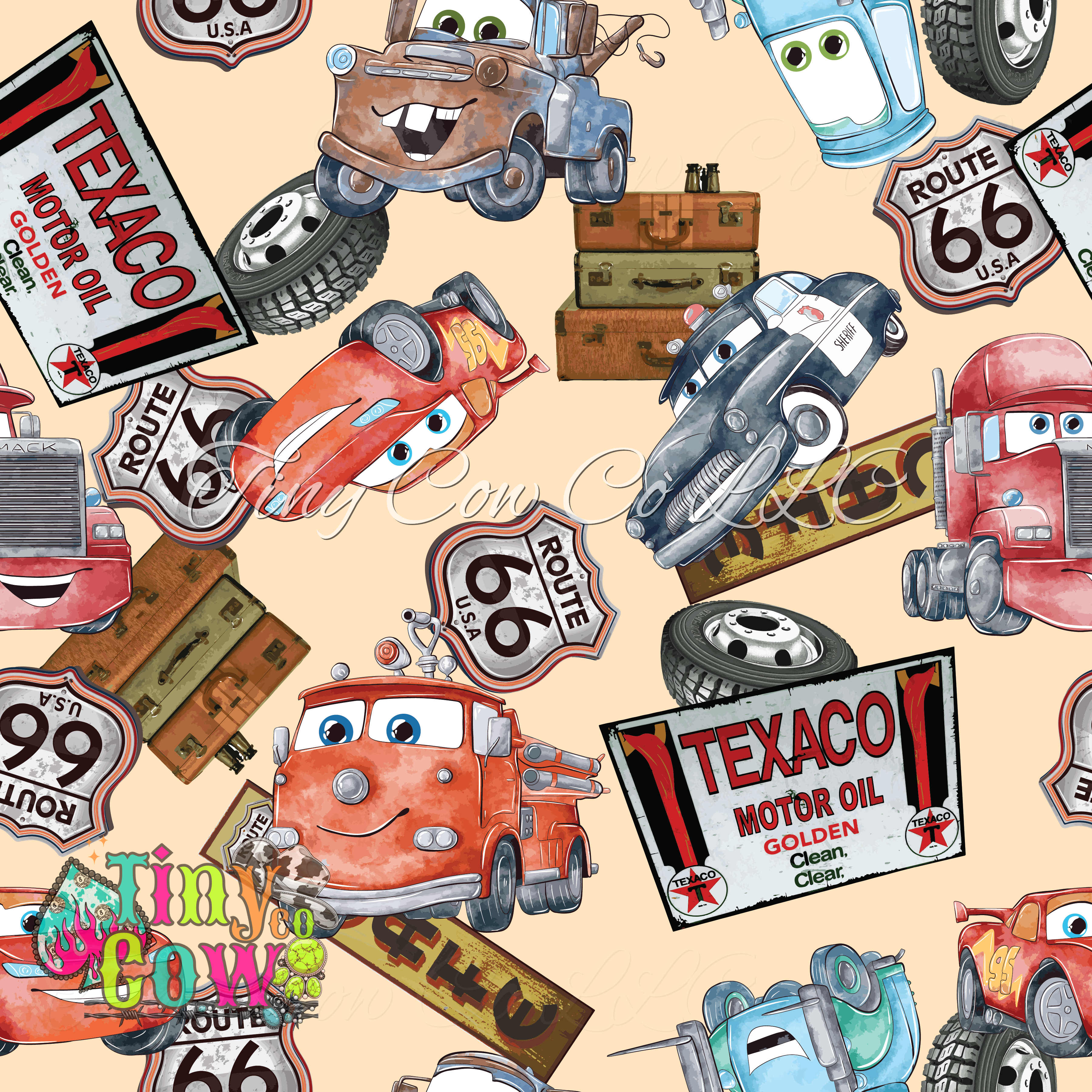 Tan Cars