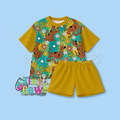 Floral Scooby Comfy Set
