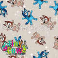 Tan Sparkle Bluey
