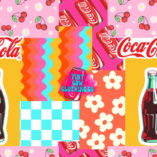 Coca Cola Patchwork Aria Dress