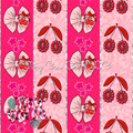 Pink Cherry Bows