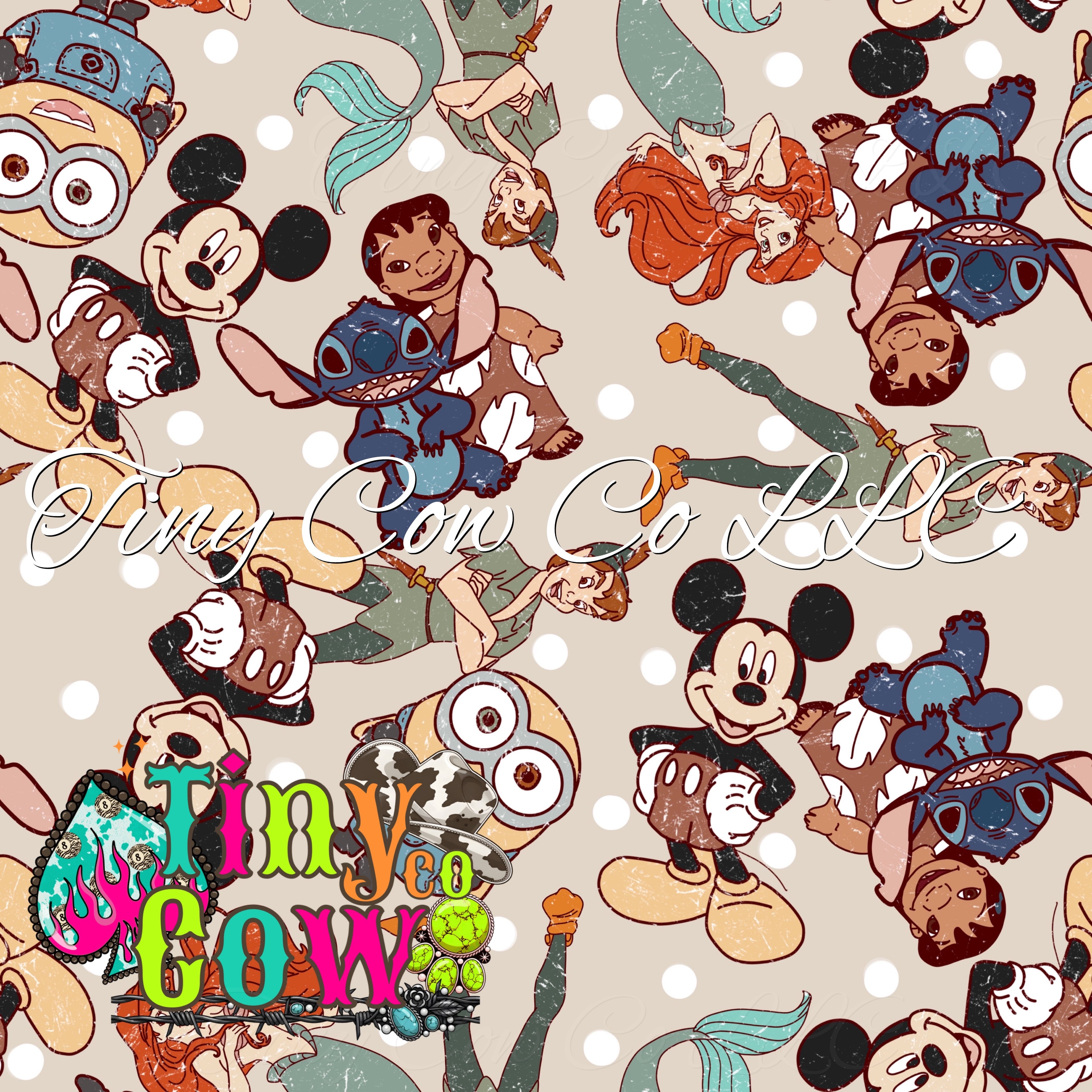 Disney Muted Friends