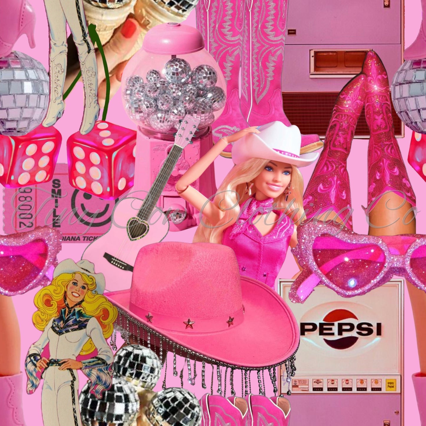 Barbie Collage