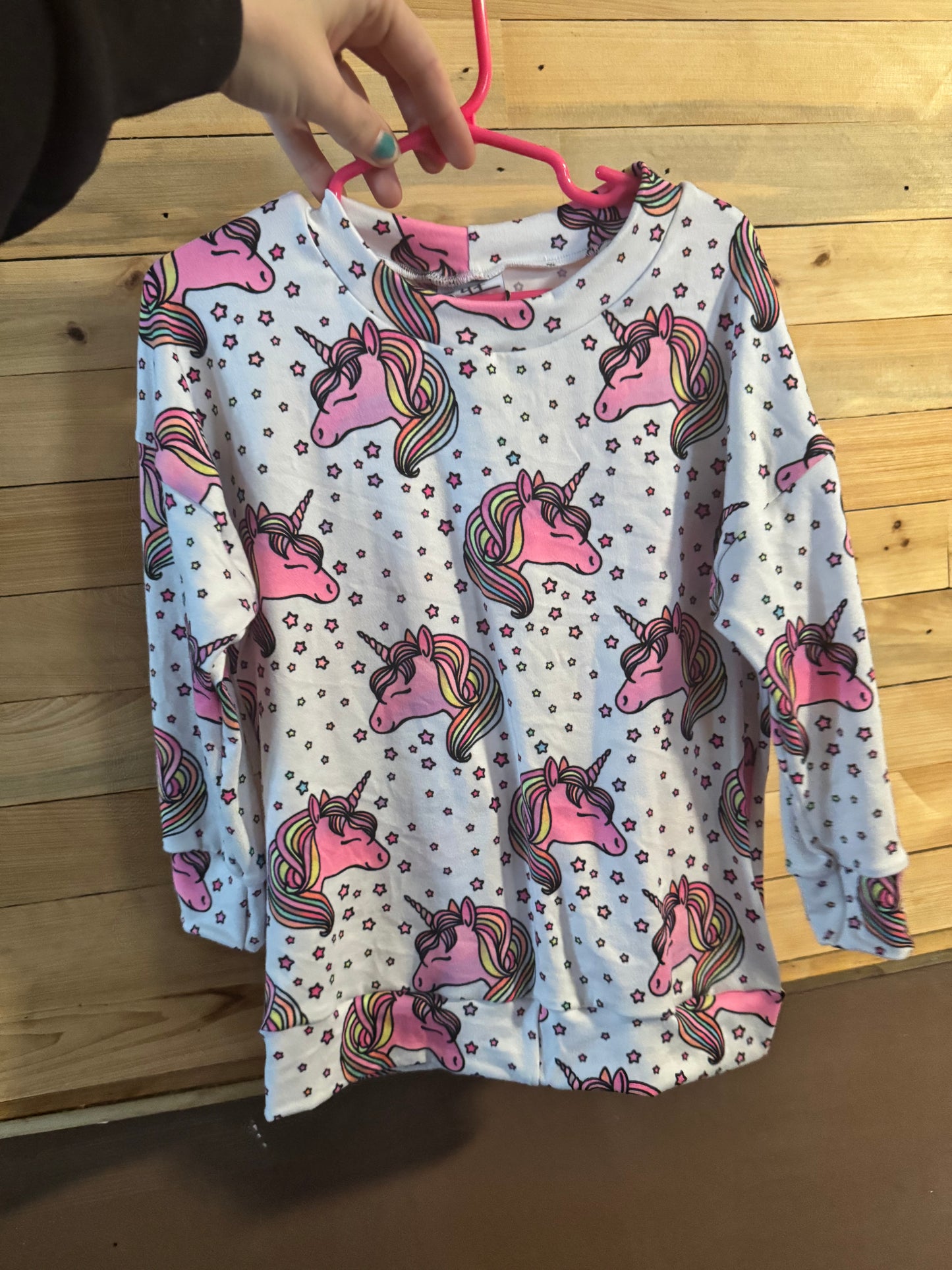 4T Unicorn Dolman Long Sleeve