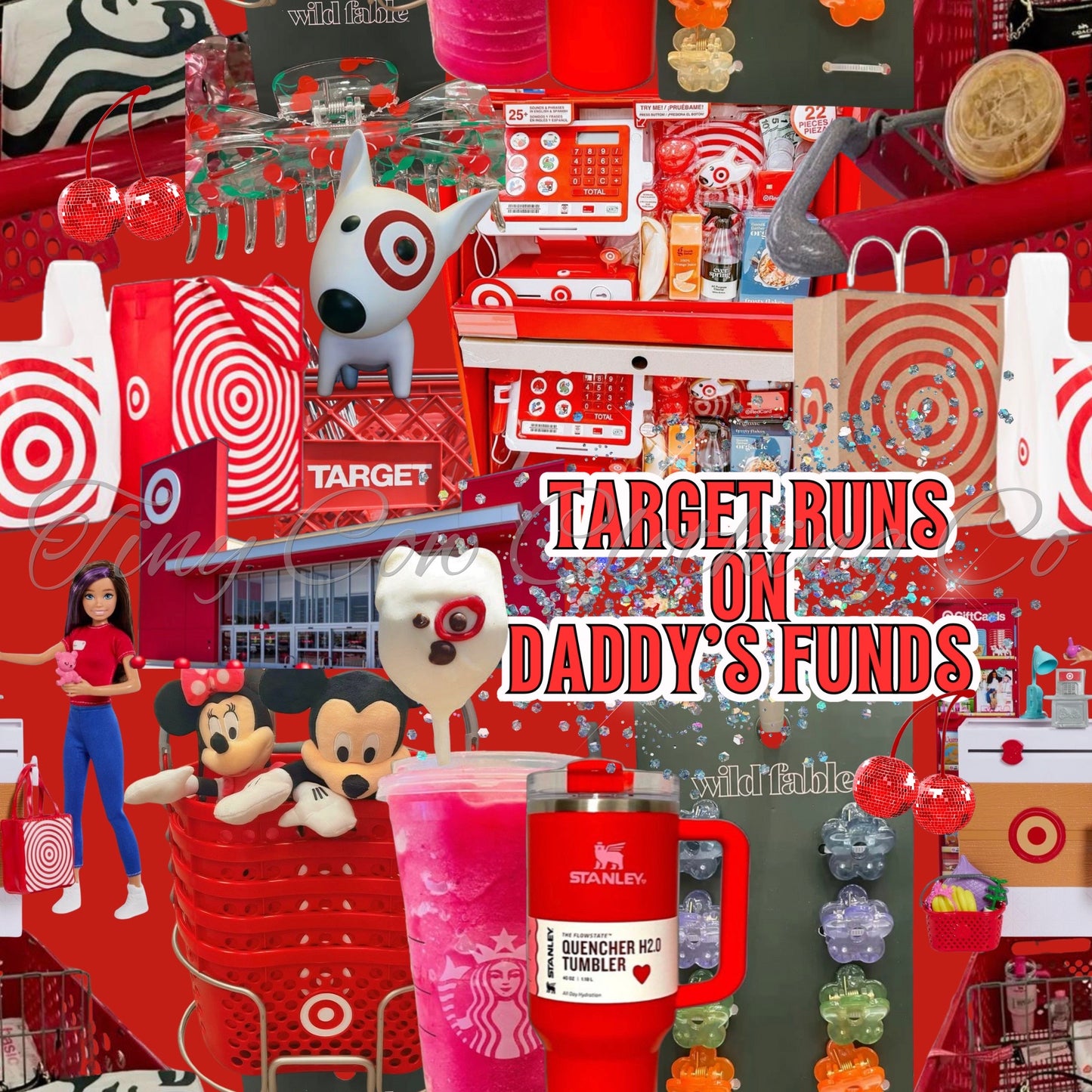 Target Runs On Daddys Funds Collage