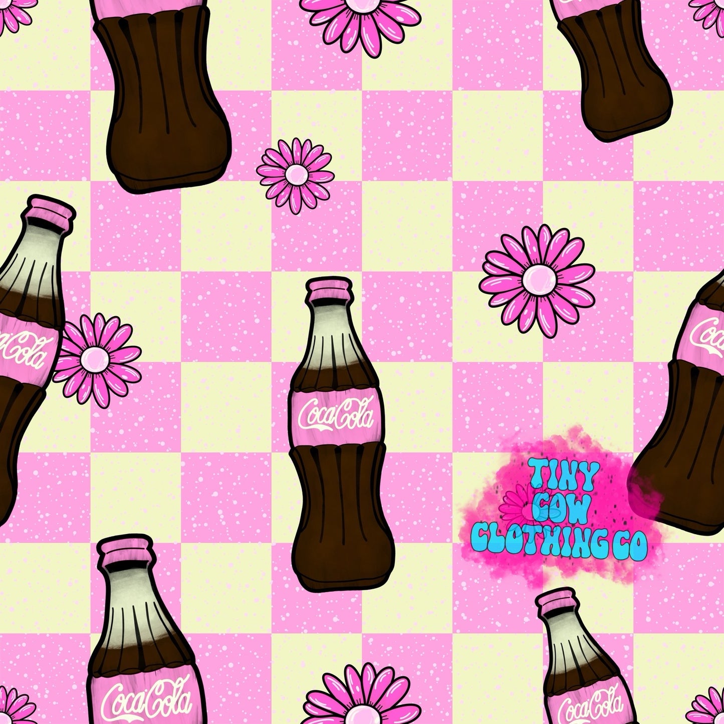 Checkered Coke Aria Dress