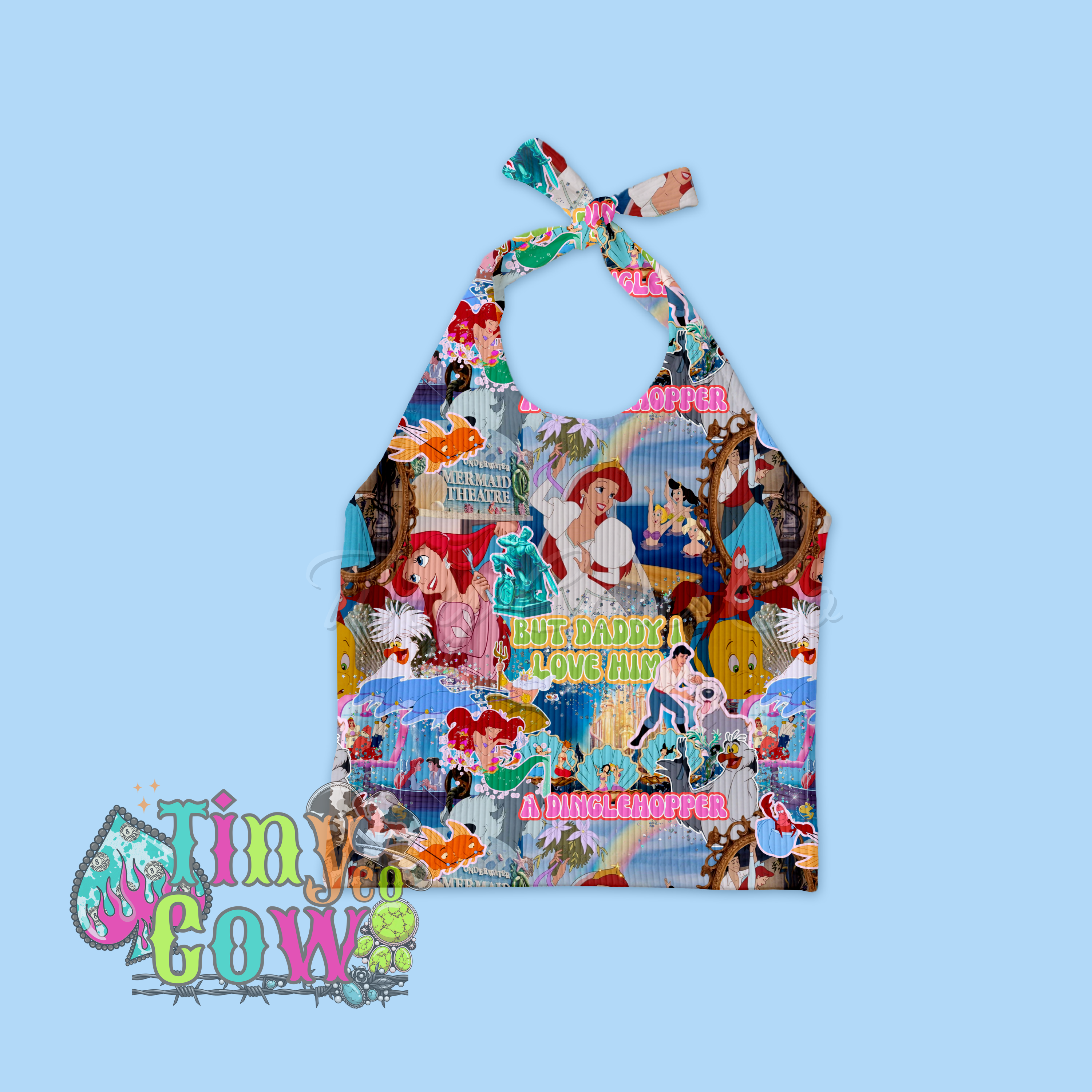 Little Mermaid Halter Top
