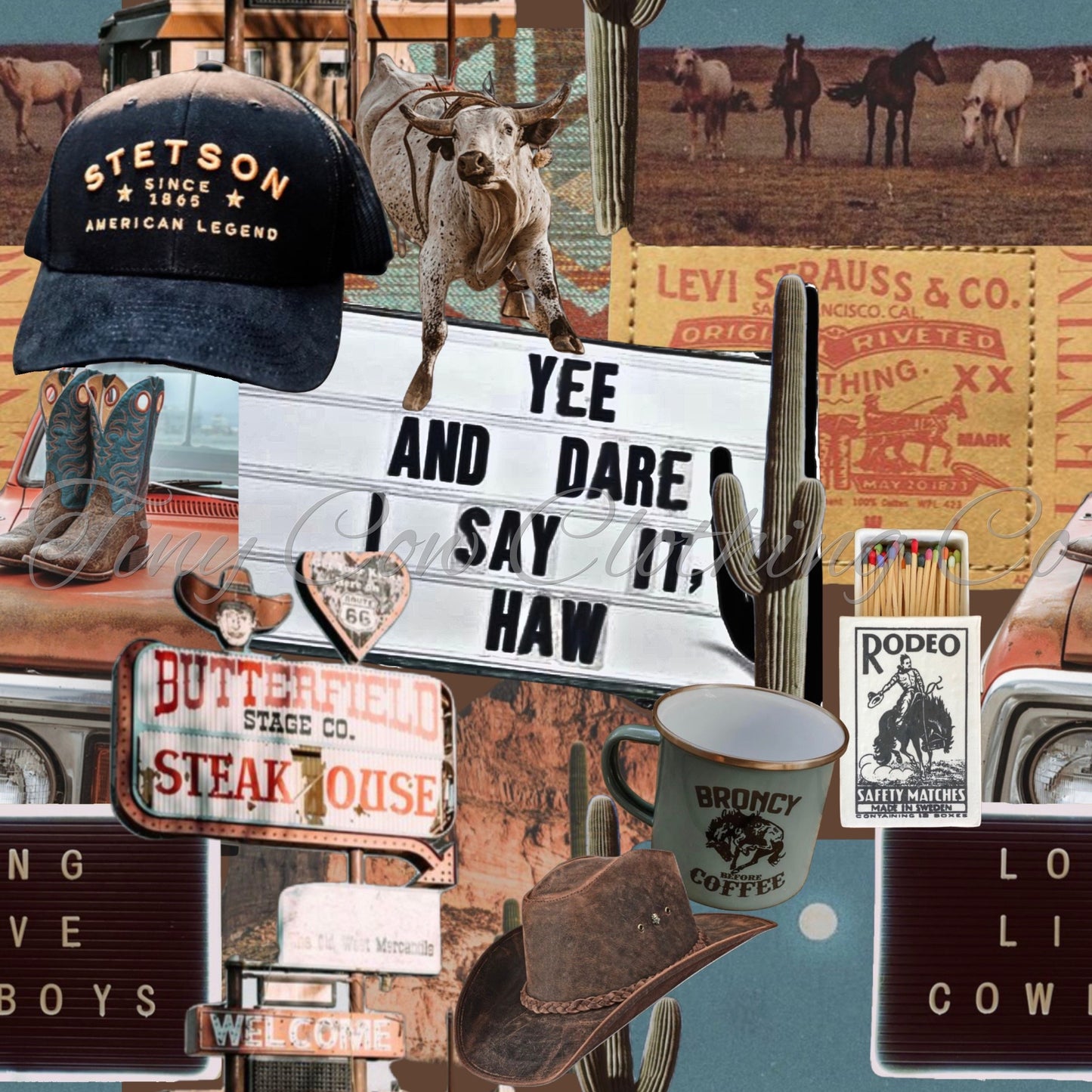 Yee & Dare I Say It, Haw Collage