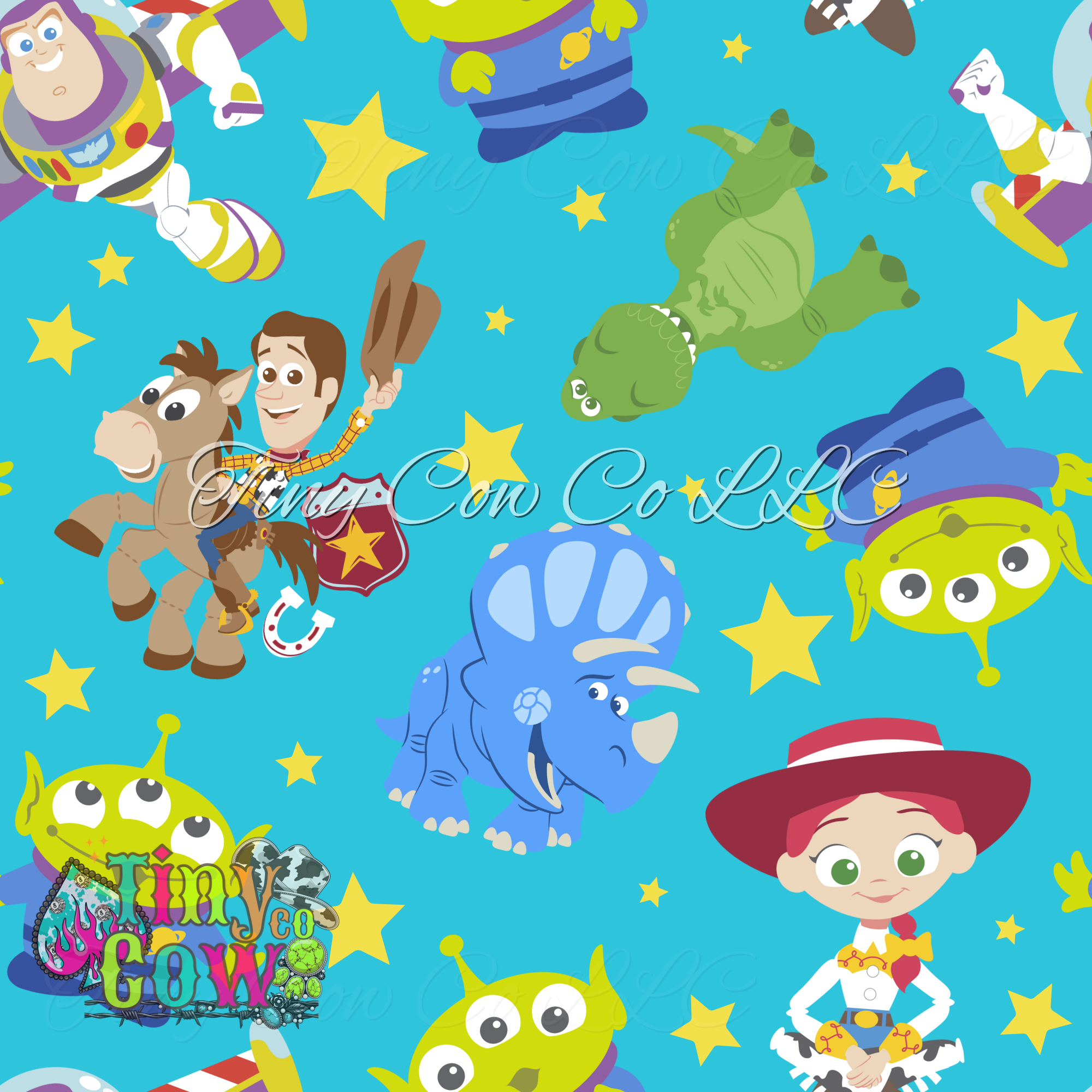 Blue Toy Story