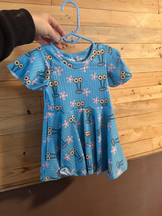 9-12m Squidward Twirl Dress