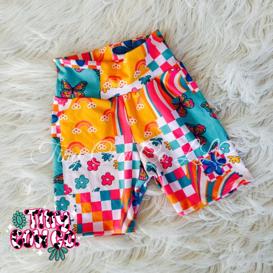 12m Bright Patchwork Bikers