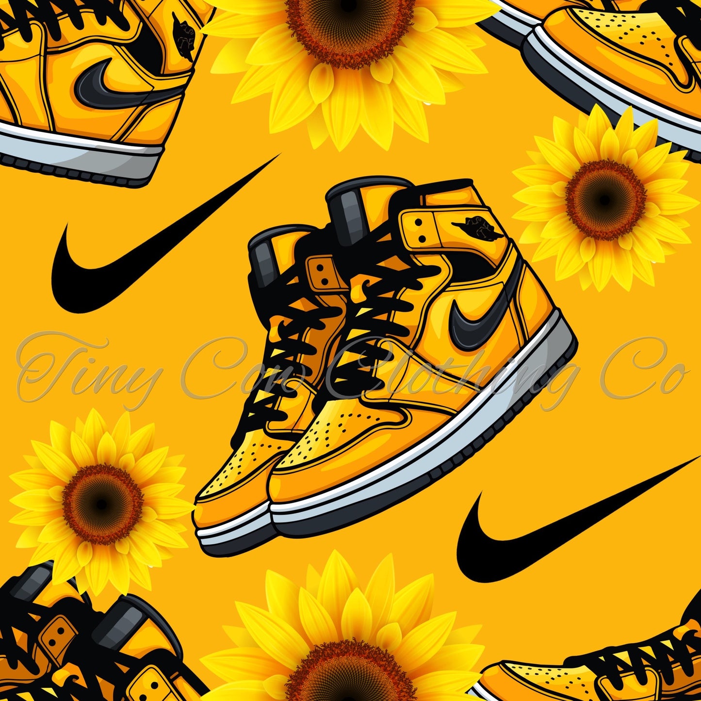 Sunflower Nikes