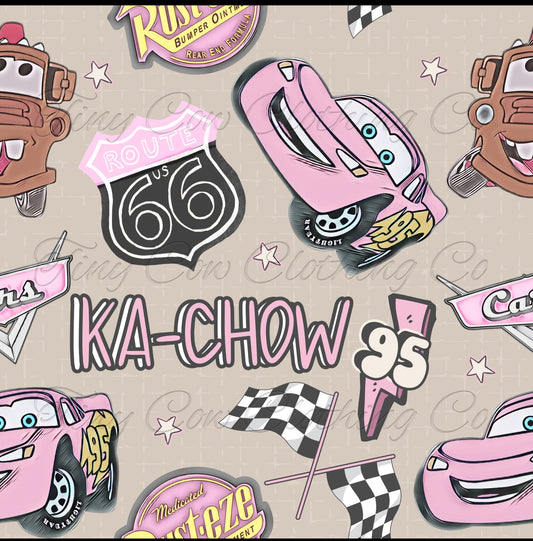 Ka-Chow Pink Aria Dress