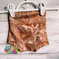 3/6m Vintage Paisley Bummies
