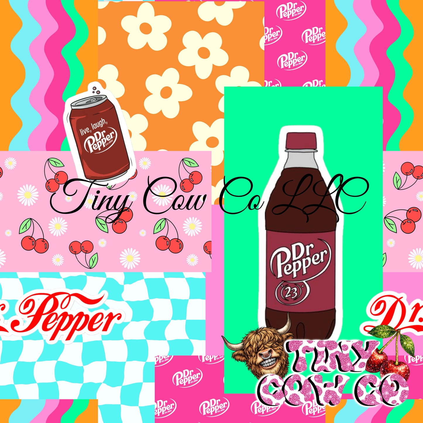Dr. Pepper Patchwork
