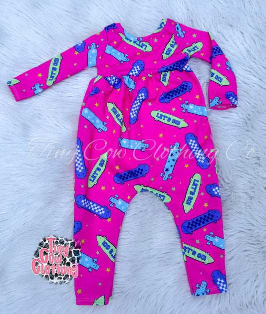 12-18m Skater Girl Magnolia Romper