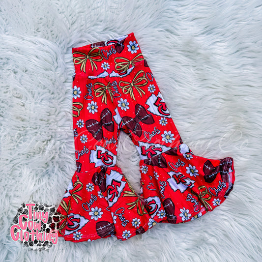 0-3m Chiefs Bell Bottoms