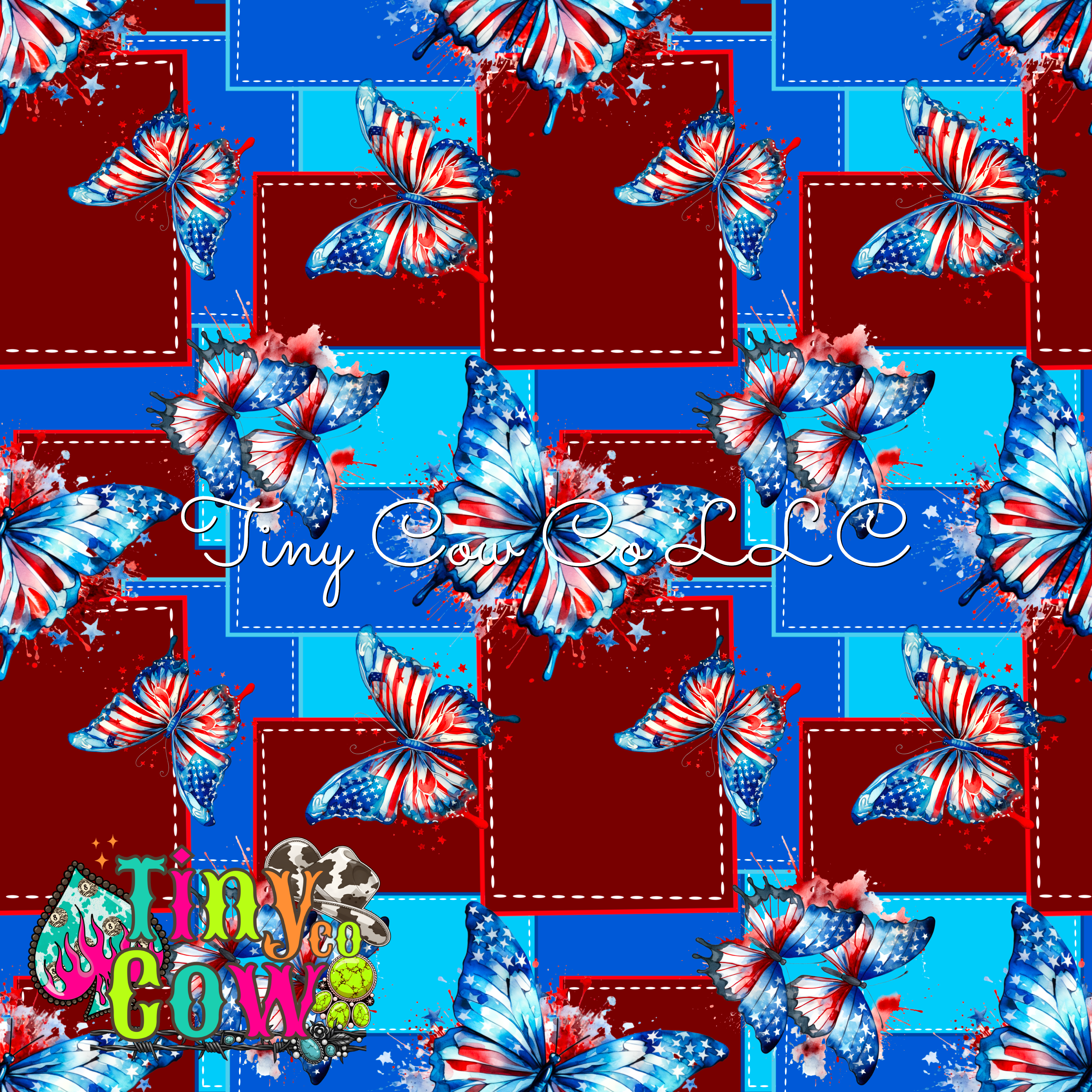 4th Of July Butterflies
