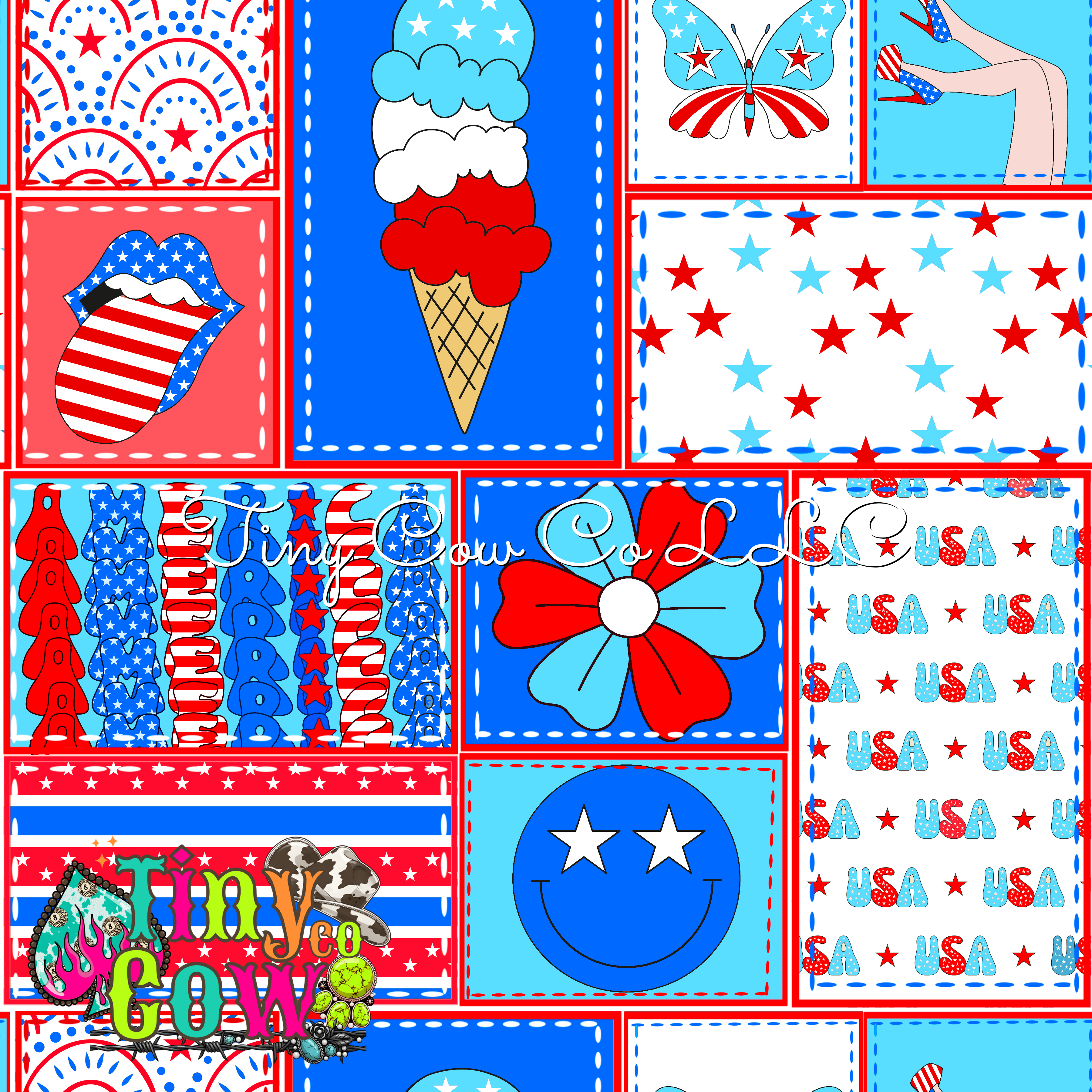 4th of July Patchwork