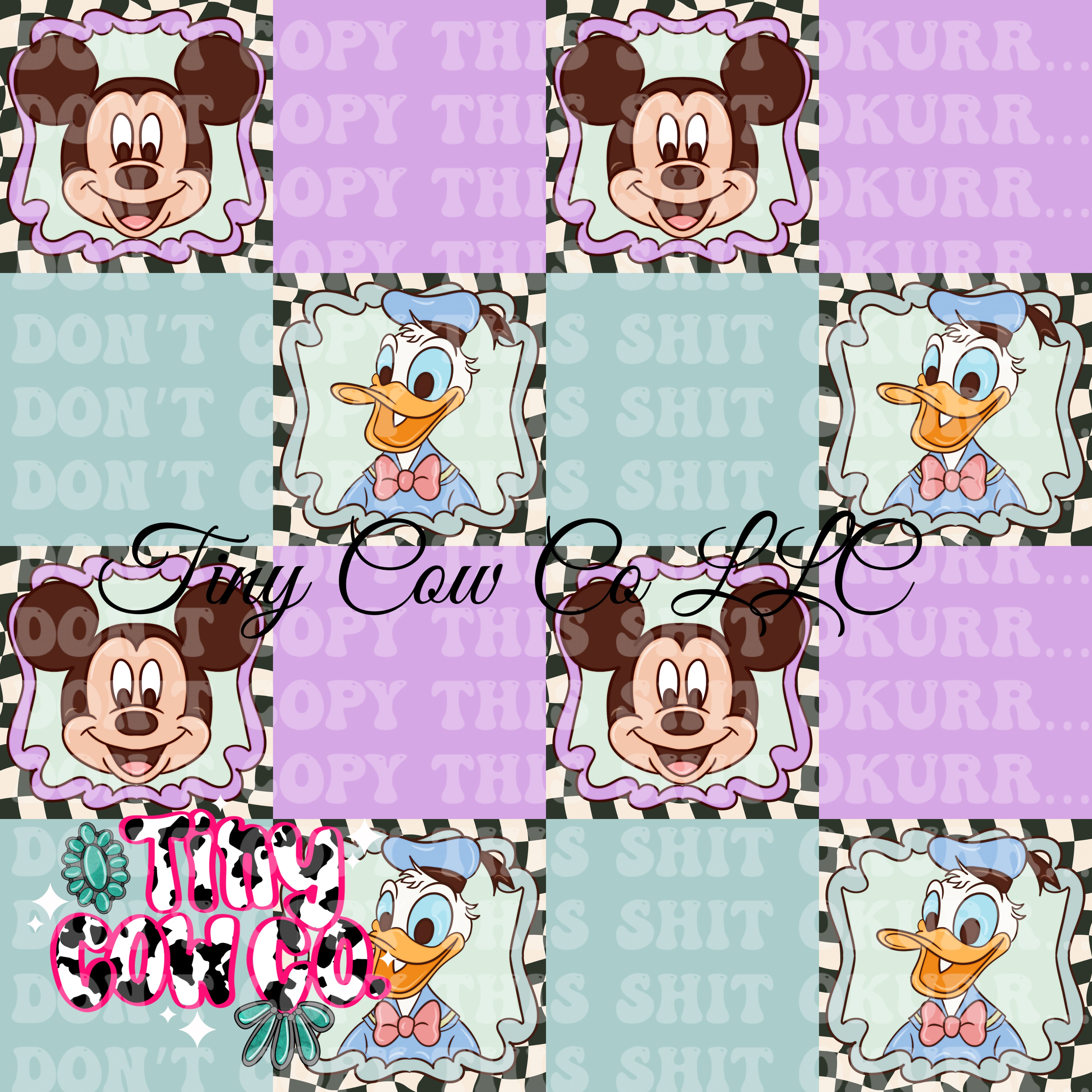 Checkered Duck Mouse
