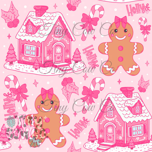 Pink Gingerbread MTO