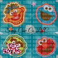 Denim Patch Sesame Street